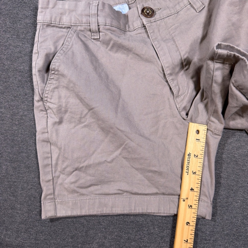 Chubbies Originals Shorts Mens 30 Grey 5.5" Inseam Chino Stretch Casual Summer - Picture 7 of 9